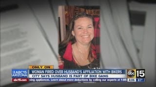 Kingman woman fired from city job due to husbands motorcycle club [upl. by Swirsky462]