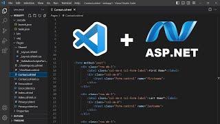 Build ASPNET Core Web Application using Visual Studio Code and NET 8  Install C Extensions [upl. by Eirameinna321]