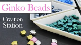 Lets Bead and Design Together  Creation Station  Ginko Beads [upl. by Nedyarb]