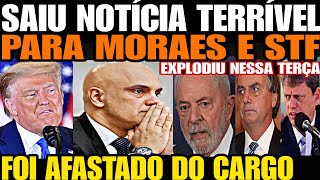 Bomba FOI AFASTADO DO CARGO MORAES DO STF FURIOSO ACABA DE SOFRER DURA INVESTIDA DE MARIA ELVIR [upl. by Gonzales]