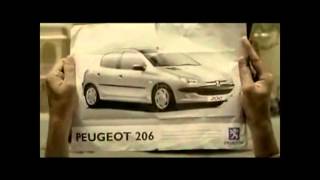 Spot Peugeot 206 The Sculptor  Autocosmos [upl. by Bywaters]