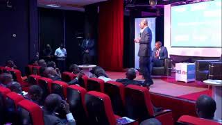 Mr Strive Masiyiwa addresses young entrepreneurs in a town hall in Uganda2019 [upl. by Olnee]