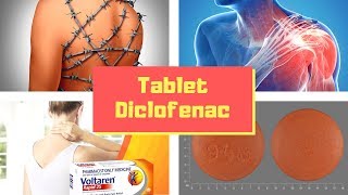 Diclofenac Side Effects and Uses  Diclofenac Tablet 75mg 150mg  Tab Volteren Voveran [upl. by Inhsor]