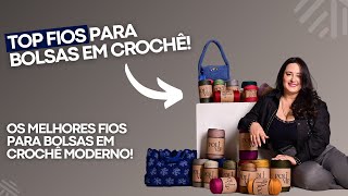 Segredo Revelado Os Melhores Fios para Suas Bolsas de Crochê Inscrevase na Semana Viver de Crochê [upl. by Eelrefinnej]