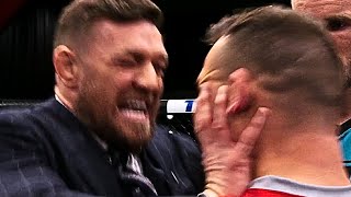 Conor McGregor Slaps Michael Chandler At Face Off quotNEW VIDEOquot [upl. by Byron]