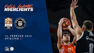 ratiopharm ulm vs Veolia Towers Hamburg  Full Game Highlights  Spieltag 21 Saison 2324 [upl. by Verdi24]