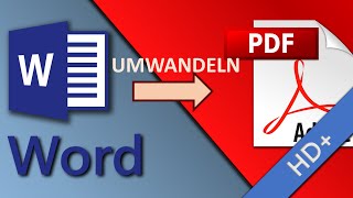 Word Datei in PDF umwandeln in 30 Sekunden kostenlos HD 2015 [upl. by Deyes]