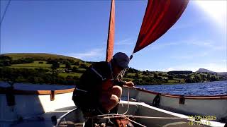 drascombe dabber on lake bala june 2018 [upl. by Hitt]