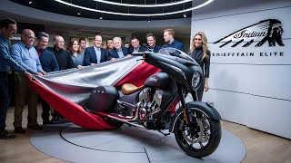 NEW Unveiling the 2025 Indian Chieftain Elite A Ride Like No Other [upl. by Gross]