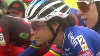 ELITE WOMEN  SUPERPRESTIGE MERKSPLAS  AARDBEIENCROSS CYCLOCROSS [upl. by Herby]