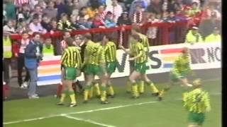 Sunderland v Newcastle Play Off 1st Leg 13th May 1990 [upl. by Katee]