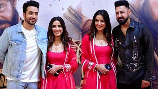 Screening Of Gippy Grewal amp Jasmin Bhasin Punjabi Film Warning 2  Divya DuttaSubhash GhaiAly Gony [upl. by Nomael]