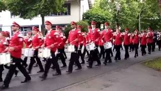 Festumzug beim Schützenfest 2016 in Lippling [upl. by Ennayelhsa]