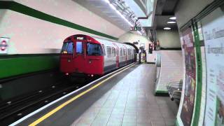 Bakerloo Line 1972TS 3542 Departing Maida Vale [upl. by Esirec]