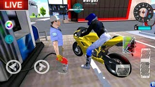 🔴LIVE✅3D SUPER BIKE VS Bullet Train POLICE Car Driving School Best Android Gameplay HD [upl. by Atir]