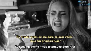 Adele  Easy On Me TraduçãoLegendado [upl. by Atsirhc29]