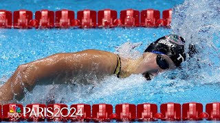 Katie Ledecky powers to 200m freestyle final victory at US Olympic Swimming Trials  NBC Sports [upl. by Macmullin]