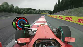 F1 2010 Alonso Onboard SpaFrancorchamps  Assetto Corsa [upl. by Roderich]