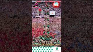 Concurs De Castellers Main Event Day humanpyramid concursdecastellers [upl. by Kazim]