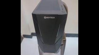 Keytech T5000 Gaming Computer Case Unboxing tagalog demo [upl. by Butler]