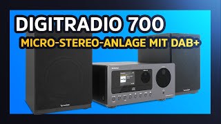 DIGITRADIO 700  MicroStereoAnlage mit DAB Internetradio und CDPlayer  TechniSat [upl. by Semele]