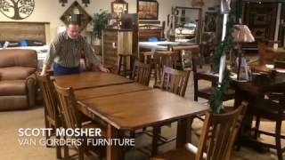 Expandable Dining Room Table Demonstration [upl. by Courtund729]