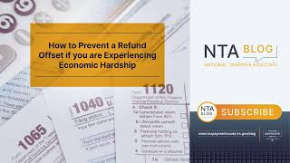 NTA Blog How to Prevent a Refund Offset if you are Experiencing Economic Hardship [upl. by Monroy41]