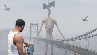 ich finde SIREN HEAD in GTA 5 [upl. by Hahseram]