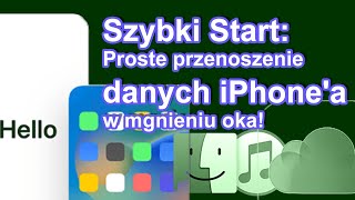 PL Przenoszenie danych iPhonea w mgnieniu oka dzięki Szybkiemu Startowi [upl. by Galven]