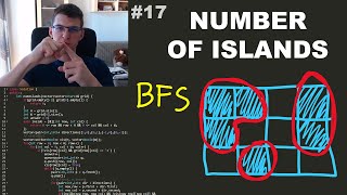 LeetCode Day 17  Number of Islands Grid BFS Algorithm [upl. by Adamok687]