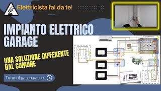 Idea per Impianto elettrico garage Tutorial fai da te [upl. by Kean]