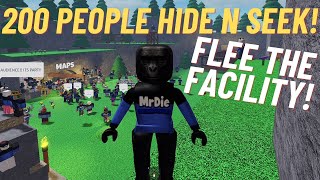 Playing Hide and Seek with 200 People in Flee the Facility [upl. by Maffei374]