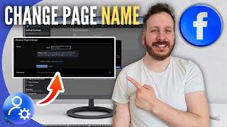 How To Change Facebook Page Name [upl. by Ateinotna680]