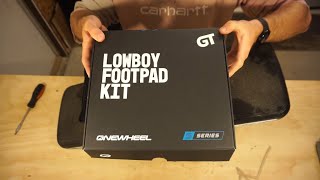 GT Lowboy Footpads  Freeride Bumpers Install amp Ride [upl. by Leunamesoj]