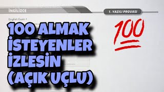 7Sınıf İngilizce 2Dönem 1Yazılı [upl. by Tterrej]