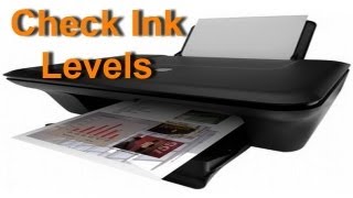 HP Deskjet Ink Advantage 2515  Check Ink Levels  Preview [upl. by Munroe]