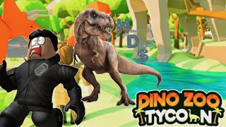 Dino Zoo Tycoon  HDS EP1  Roblox [upl. by Annis629]