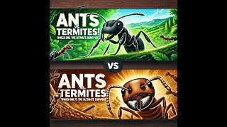 Epic Battle Ants vs Termites [upl. by Jacobine]