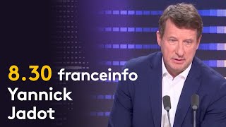 Mort de Nahel à Nanterre  Emmanuel Macron doit quotposer des actesquot dit Yannick Jadot [upl. by Ynetruoc119]