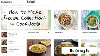 How to Create Recipe Collections in Cookidoo® [upl. by Crofoot]