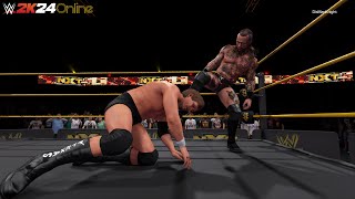 By far the CLEANEST Malakai Black Gameplay in WWE 2K24 [upl. by Radie]