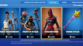 VARINHA ESTELAR  DÍNAMO E RECON EXPERT NA LOJA FORTNITE BATTLE ROYALE [upl. by Gierc359]