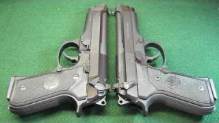 Beretta 92FS vs M9 [upl. by Eitirahc]