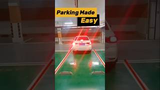 Basic Car Parking Techniques to Stay Aligned Every Time cardrivingtips automobile shorts [upl. by Mosa]