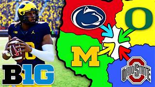 College Football 25 Imperialism Last Team Standing Wins Big Ten [upl. by Toddie903]