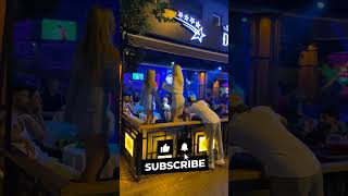 Nightlife in Alanya Bar Street shortsvideo summer holiday alanya turkey barstreet nightlife [upl. by Hannahc]