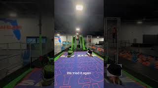 Sky zone slide phonk goofyahh [upl. by Zubkoff579]