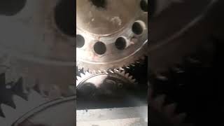 Detroit DD15 Flywheel housing installation tips [upl. by Eseuqcaj]