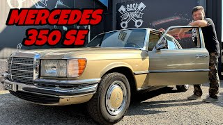 Mercedes Benz W116 la classe e l’eleganza non hanno età… car viral news auto mercedes old [upl. by Watt]