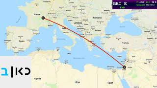 FMDX KAN Bet Jerusalem Israel via DOUBLEHOP SpE in France 3000km  955 • 12062019 [upl. by Atauqal]